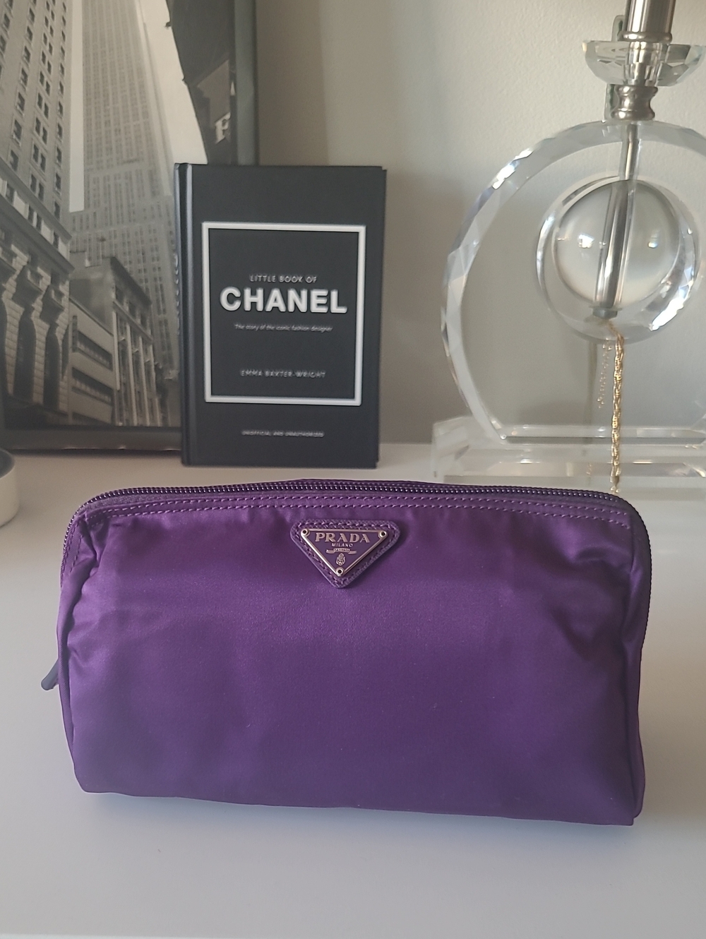 PRADA Nylon Cosmetic Bag